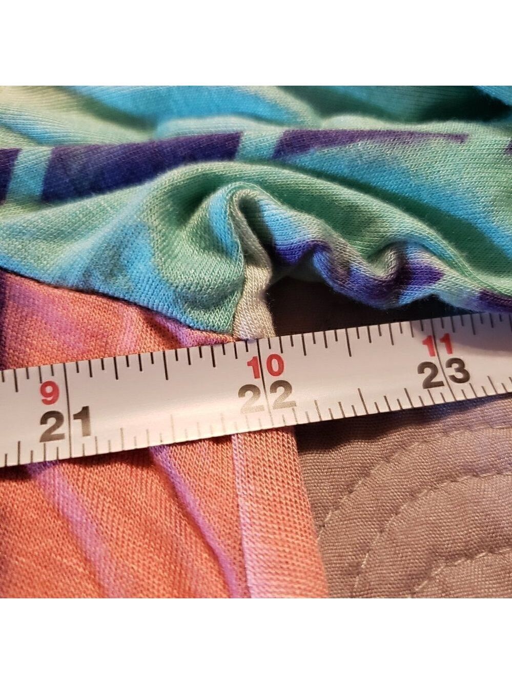 Yee Tie Dye Long sleeve Shirt with Open/Split back. - Picture 7 of 8